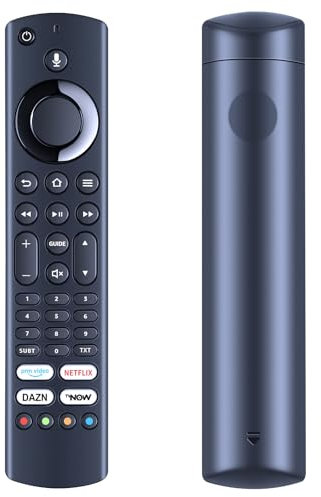 TCNOUMT Replace CT-8566 Voice Remote Control intended for Toshiba TV CT-8565 CT-8570 43UF3D63DAX ALD187R-1 Grundig TV 43/55/49/65GUB7062 43/55/65VOE71, Compatible with TCL 50CF630 55CF630