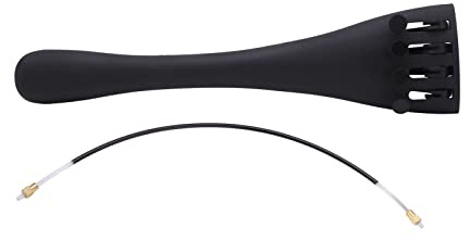Cuerda de violonchelo 4/4 con 4 sintonizadores, o cordal, peso compuesto con manguito de cola de nailon, piezas de ajuste fino para tamaño 4/4, Tem