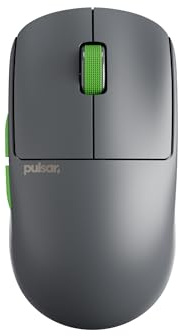 Pulsar Gaming Gears X2 Crazylight Wireless Gaming Mouse, Ultra Lightweight 1.23 oz (35g), Optical Switch, 32000 DPI, 750 IPS, XS-1 Sensor, 8k Compatible (Volt Shadow) (Renewed)