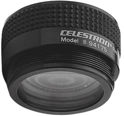 Celestron 94175 Focal Reducer & Field Corrector Imaging Accessory, Reduces Focal Length & Ratio 37% – f/10 to f/6.3. For Schmidt-Cassegrain Telescopes