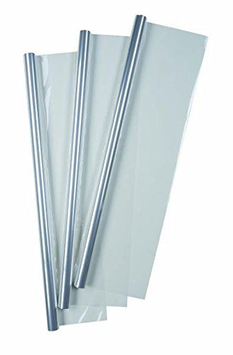 6er Set (6 Rollen) Geschenkfolie transparent je 5mx70cm (30 m)