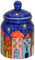 Gall&Zick Zuckerdose Set/2 Gewürzdose Zuckerspender Keramik Bemalt Blau Geschirr Zucker Gewürz Dose Behälter
