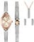 Sekonda Gift Set Womens 19mm Quartz Watch in Rose with Analogue Display, and Silver Ionic Plated Strap 2924G