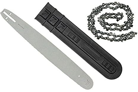 20 Chainsaw Guide Bar & Chain & Bar Cover .325 Pitch .058 Gauge 76 Drive Links (20'' 0.325'' .058 Gauge 76DL)