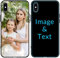 Naispanda Customised Phone Case for iPhone X Personalised Gifts Presents for Boyfriend Girlfriend Dad Mom Custom Photo Picture Text Phone Case Anti-Scratch Shock-Proof Soft TPU Phone Protective Cover
