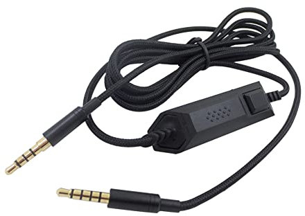 Janjunsi Replacement Cable Compatible With Astro A10 A40 Gaming Headset/PS4/PS5/Xbox One - with Mute Switch Remote Control MIC Cord