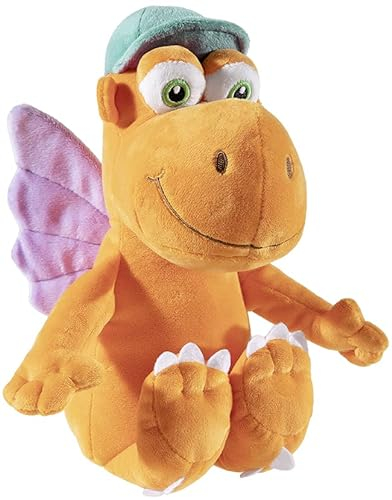 Heunec & Co.KG Drache Kokosnuss, GRS/PET Plüsch, Orange, 26 cm