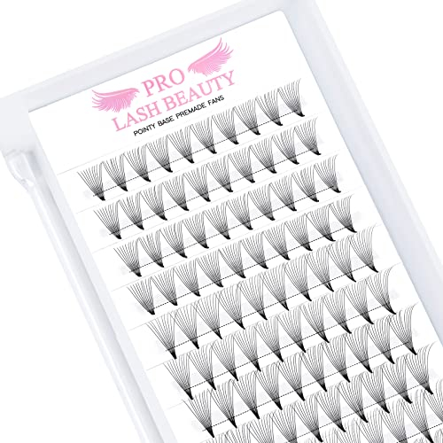 Fertige Wimpernfächer 10D-D-0.07-10 Spitze Basis Fertig Fächer Wimpern Extensions Pointy Base 0.07 0.10 Wimpernverlaengerung C D Wimpern Volumen technik 8-15mm(10D-D-0.07,10mm)