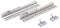 DecorAndDecor Soft Close Mechanism for Sliding Wardrobe Door Track Kit (Additional Soft Close for 1 Door)