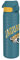 ion8 NFL Jaguars Leichte Edelstahl-Wasserflasche, 600 ml/20 oz, nicht isoliert, auslaufsicher, leicht zu öffnen, sicherer Verschluss, spülmaschinenfest, Klappdeckel, passt in Getränkehalter