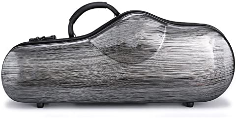 HDYNUZ Altsaxophon-Gigbag, Leichter Rucksack, stoßfester Kompressionskoffer, Hartschale für Altsaxophon, Hartschalenkoffer mit Zahlenschloss