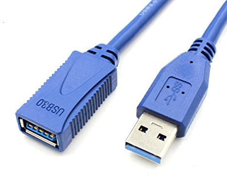 YSJJZRL USB Extension Cable, USB Extender USB 3.0 Extension Cable for Keyboard, Mouse,Xbox, Flash Drive, Printer, Camera and More (1M)