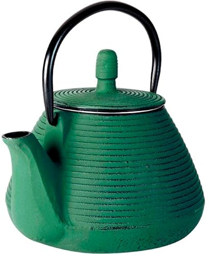 Suinga Teekanne aus Gusseisen (Grün, 0,8 l)
