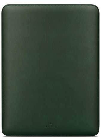 Comfyable Laptop Sleeve 15 Inch Precisely Compatible with MacBook Air 15-inch M4 2025 A3241 M3 2024 A3114 & M2 2023 A2941, Faux Leather Cover Case, Sequoia Green