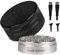 GRAVEND Dual Purpose Large Spice Grinder, Including Fine Grind Plate and Medium Standard Grind Plate, Designed for Kitchen, SGV2