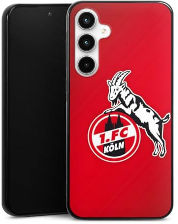 DeinDesign Silikon Hülle kompatibel mit Samsung Galaxy A35 5G Case schwarz Handyhülle 1. FC Köln Offizielles Lizenzprodukt EffZeh
