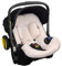 Ukje Bezug kompatibel mit Doona-Autositz-Kinderwagen – Kindersitzbezug – Baby-Autostuhlbezug – Kleinkind-Kinderwagen-Schutzeinlage –Neugeborenen-Autositz-Zubehör (Rosa Blumen)