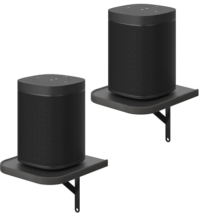 AREAJD Universal Rear Speaker Wall Mount for Samsung, Roku, Sony, JBL, Vizio, LG Small Speaker Mount