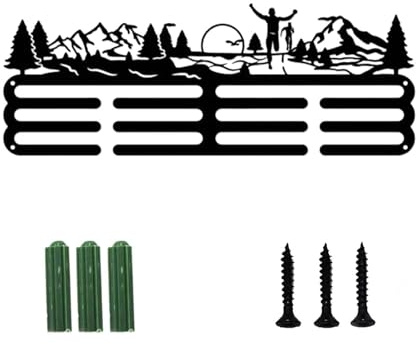 Qianly Sport Auszeichnungen Halter Volleyball Fußball Schwimmen Medaille Aufhänger Display Rack