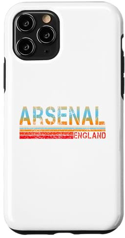 Love Heart Arsenal Tee Grunge Vintage Style Black Arsenal Case for iPhone 11 Pro