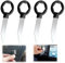 4 PCS Car Radio Removal Tool Key, Car Radio Removal Tool Key Set, Stereo Removal Tool Kit, Easy-to-Use Stainless Steel Keys, Compatible with Ford, VW, Skoda