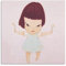 Yoshitomo Nara-Wandkunst-Poster (223), Wandkunst, Gemälde, Leinwanddruck, Kunstwerke, Schlafzimmer, Wohndekoration, 40 x 40 cm