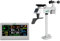 SQECH Station Meteo,Station Meteo Interieur Exterieur Sans Fil et Extérieures Avec Capteur Extérieur 7 en 1,Station Météo Domestique Avec Prévisions Météorologiques,Température,Humidité,Pluviomètre,Ve