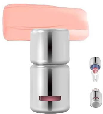 AZTK Liquid Blush, AZTK Jelly Color Liquid Blush, Blush Stick with Sponge Head, Weiches flüssiges Rouge für Wangen, Wasserfestes Blush, Mattes Nude-Pink-Orange-Make-up-Rouge-Crem, Creme-Rouge (JC05)