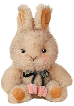 Stoffhase | Kuschelige Pastoral-Wurfkissen, weiche Puppe | Landkaninchen-Puppe, niedliche Stofftiere – für Wohnheim, Auto, Sofa, Wohnzimmer, Schlafzimmer, Weihnachten, Geburtstag, Mädchen, Kinder, Sam