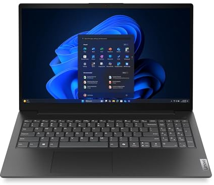 Lenovo Laptop, 15,6 FHD Display, Intel N150, 4 x 3.60 GHz, 128 GB SSD, Intel UHD Graphics, Norton 360, Windows 11, Schwarz