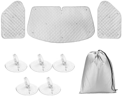 Auto-Sonnenblenden-Set Für VW T4 (1990–2003) – Innenliegender Thermo-Sonnenschutz Für Windschutzscheibe Und Fenster Sonnenschutz Auto