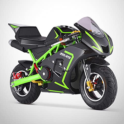 Pocket Course ZRX 49 / Mini Moto Enfant 50cc / Édition 2025 / Vert