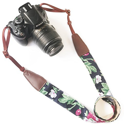 Alled Camera Strap, Detachable Shoulder Neck Strap Quick Release Shoulder Strap for All DSLR Cameras Canon Nikon Sony Lumix Olympus Pentax Kodak Vintage Camera Strap