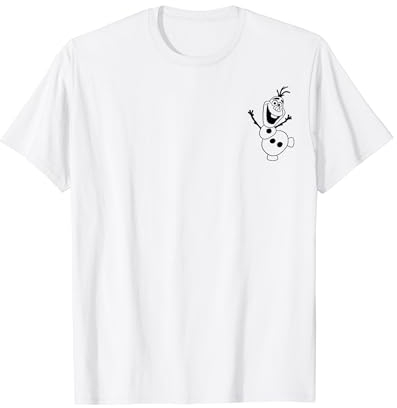 Disney Frozen Olaf Outlined Pocket T-Shirt