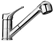 Piralla Miscelatore lavello monocomando con Doccia Estraibile Ariel 0re00568a16