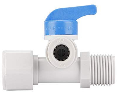 3 8 pollici femmina a 3 8 pollici BSP maschio a 3 8 pollici tubo OD rubinetto a sfera Collegamento rapido Purificatori di acqua Raccordi del tubo Spingere il tubo dell'acqua Guarnizione Connettore