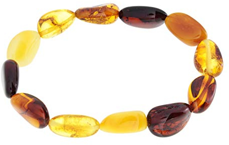 Ostsee-Schmuck - Armband - Bernstein - Gelb