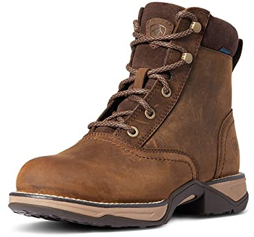 ARIAT Damen Anthem Runde Zehenschnürer, Wasserdichte StiefelWesternstiefel