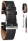Correas de reloj de cuero, correa de reloj de cuero de Horween para hombres y mujeres, 18mm,20mm,22mm, correa de reloj de liberación rápida hecha a mano de reemplazo suave de la vendimia
