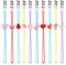 Hifot 10 Pièces Cordon Lunettes, Licorne Renard Papillon Sirène Réglable Universel Masque Chaîne Lunettes de Soleil Cordon, Sangle Corde Retenue pour Fille