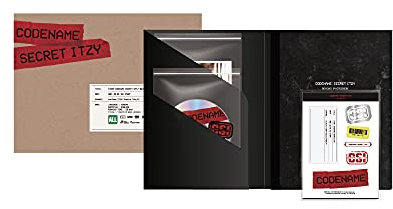 ITZY - Codename : Secret (Behind DVD Photobook Package) DVD+Photobook+Others with BolsVos K-POP Webzine (9p), Decorative Stickers, Photocards