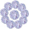 IPOPU Hortensien-Seidenblumen, 10 Stück, Farbverlauf, blau, lila, Hortensien, künstliche Blumen, für Outdoor, Babyparty, Hochzeit, Tischdekoration (Farbverlauf, blau, lila)