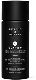 Pestle & Mortar Clarify 2% Salicylic Acid Toner, Acne Treatment and Clear Breakouts, Facial Exfoliant to removes Excess Oil, Reduces Inflammation and Improves Skin Texture - 80ml
