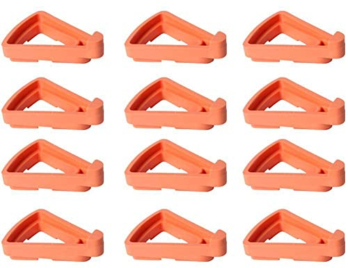 Plant Pot Feet, 12 Pcs Invisible Flower Pot Risers Diy Triangle Toes Pot Lifters Supports Potted Plant Stand for Indoor Outdoor Plant