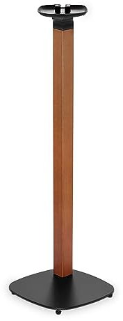 NEDIS Lautsprecherhalter - Kompatibel mit: Sonos One SL/Sonos One/Sonos Play:1 - Ständer - 10 kg - Fest - Holz/Metall - Braun/Schwarz