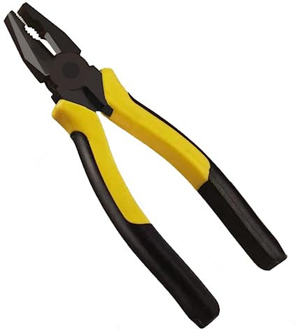 BJDSI 6 Inch Combination Pliers,Rust-Proof Screw Pliers, Sharp Linesman Pliers,Multitools Engineer Pliers Can Cut,Twist,Clamp,Bend,etc.