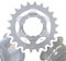 F26 Shimano Fahrrad Nexus/Alfine Getriebenaben Verschleiss Teil Service Wartung Austausch Naben Ersatz Ritzel (Silber 22 Zähne)