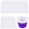 YATEICBC 10 x pool skimmer socks, pool filter skimmers, skimmer filters, reusable skimmer basket for surface skimmers to remove leaves