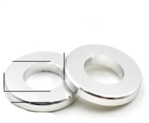 10–20 Stück/Los Aluminium-Unterlegscheibe M3 M4 M5 M6 M8 M10 Mehrfarbig Bunt eloxiertes Aluminium Flachdichtungsscheibe für Teil RC-M3X6X2 20 Stück-Splitter