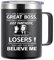FVBCCY Boss Gifts for Men Women,Boss Day Gifts Idea,Boss Birthday Gifts for Him Her Christmas Gifts for Boss You Are A Really Really Great Boss 400 ml Stainless Steel Coffee Mug